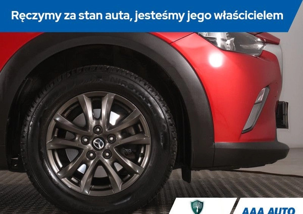 Mazda CX-3 cena 76000 przebieg: 55224, rok produkcji 2017 z Chojna małe 326